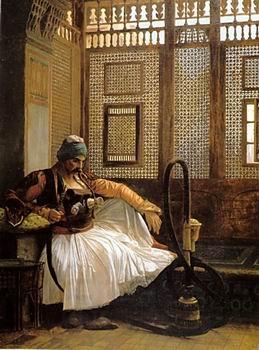 unknow artist Arab or Arabic people and life. Orientalism oil paintings  463 China oil painting art